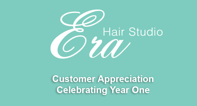 Era Hair Salon Celebrates Year One