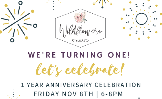 Wildflowers Style & Co. Celebrates One Year Anniversary
